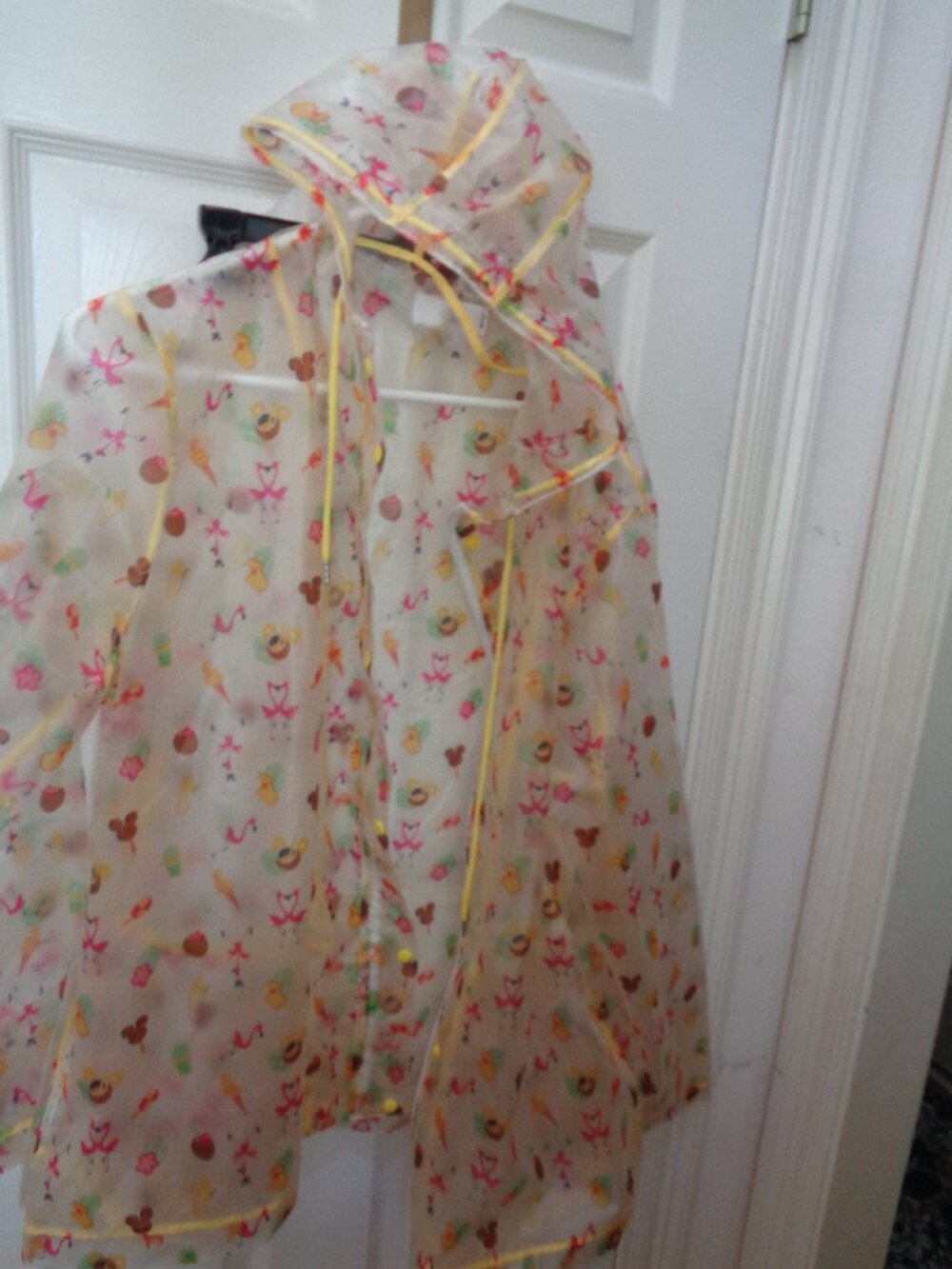 Disney Snacks Rain Coat Jacket 3XL XXXL Slicker